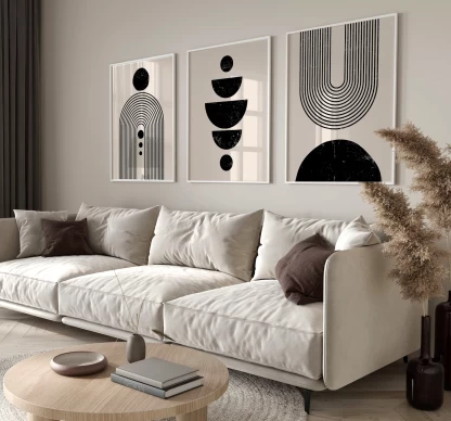 black-and-cream-boho-wall-art-prints-a3-unframed-box-3-wall-art-original-imah9fx48qmhfqdd